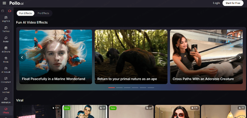 pollo ai page