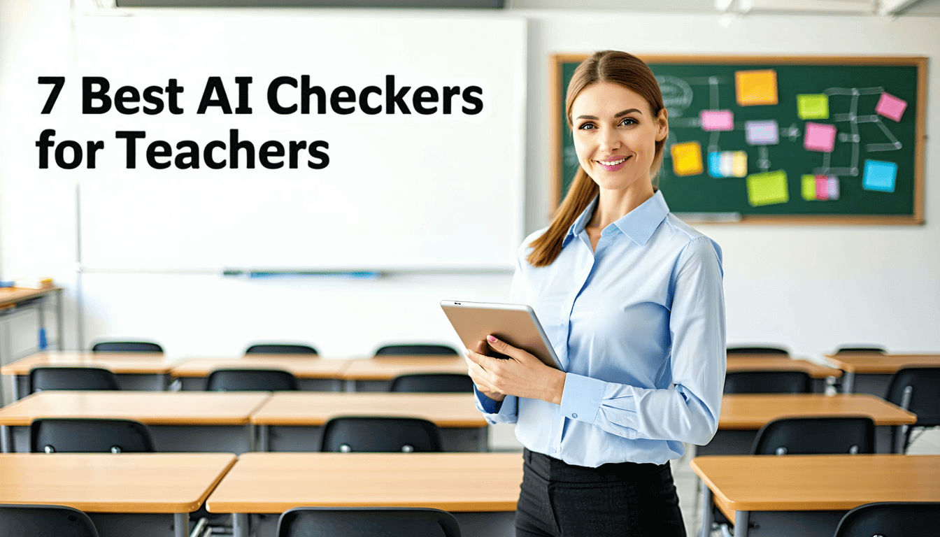 7 Best AI Checker for Teachers