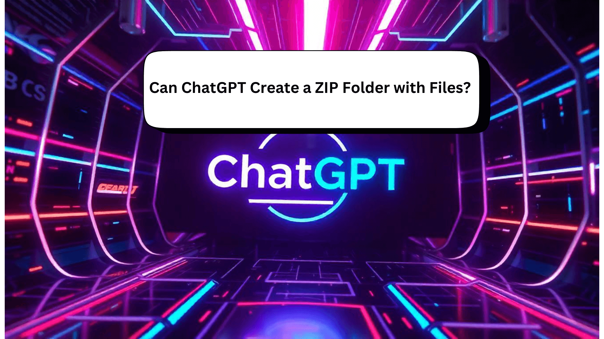 Can ChatGPT Create a ZIP Fold with Files