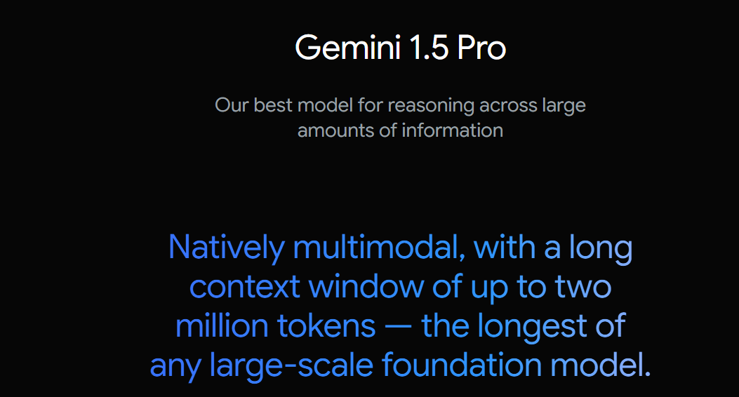  Gemini 1.5 Pro
