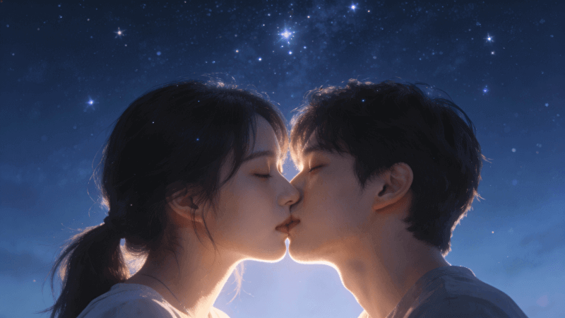 ai kissing