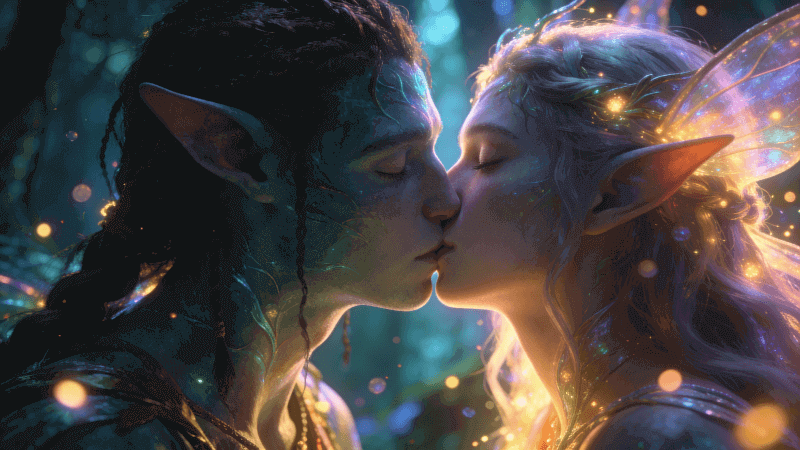 ai kissing