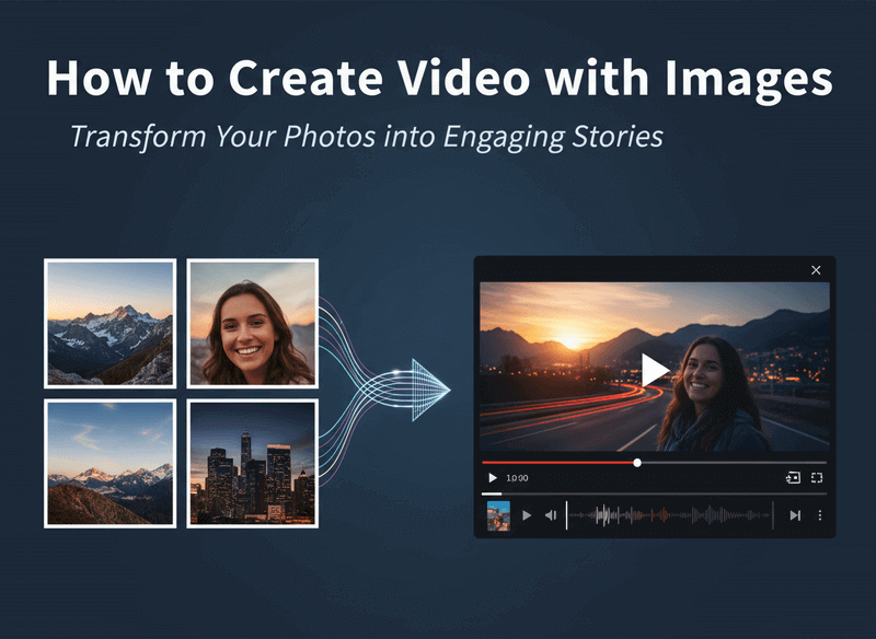 Manual editing to AI image to video
