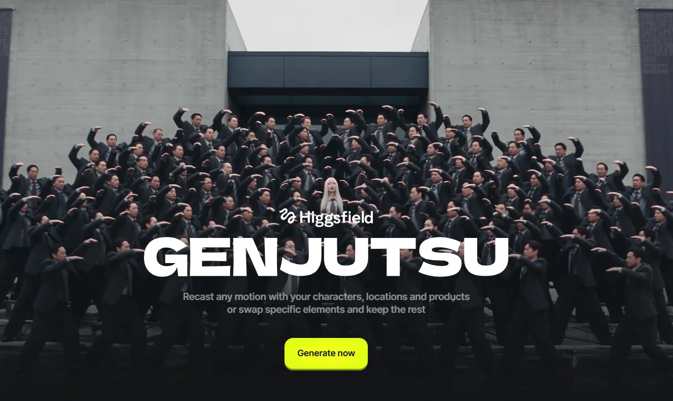 Higgsfield Genjutsu Tutorial: Repurpose Performance Footage