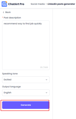 linkedin post generator generate
