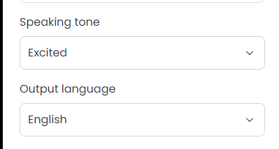 linkedin post generator tone language
