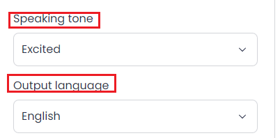 linkedin profile generator tone language