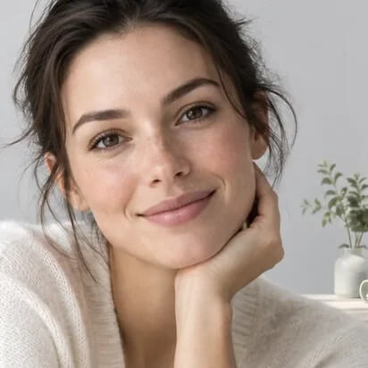 Natural close-up portrait