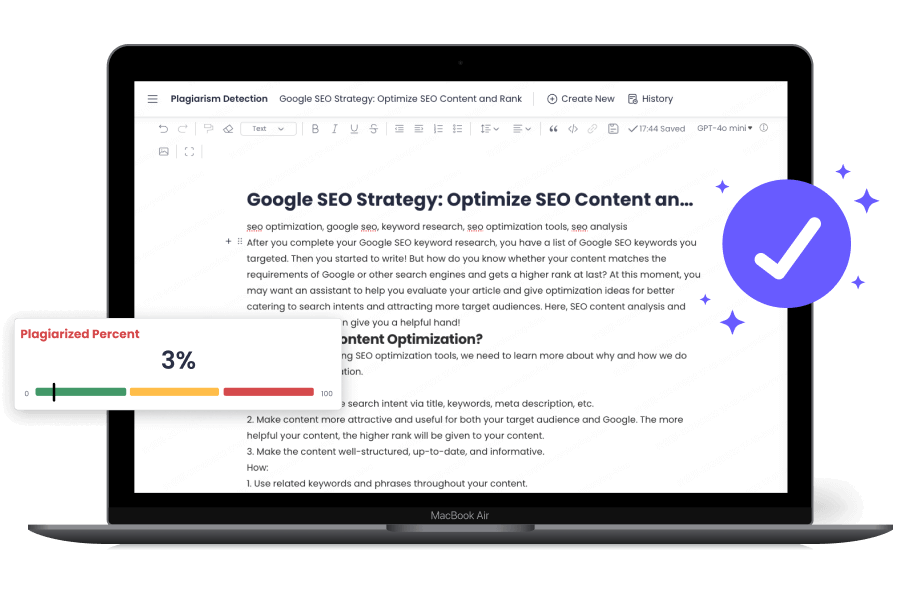 Use cases of plagiarism checker-ChatArt