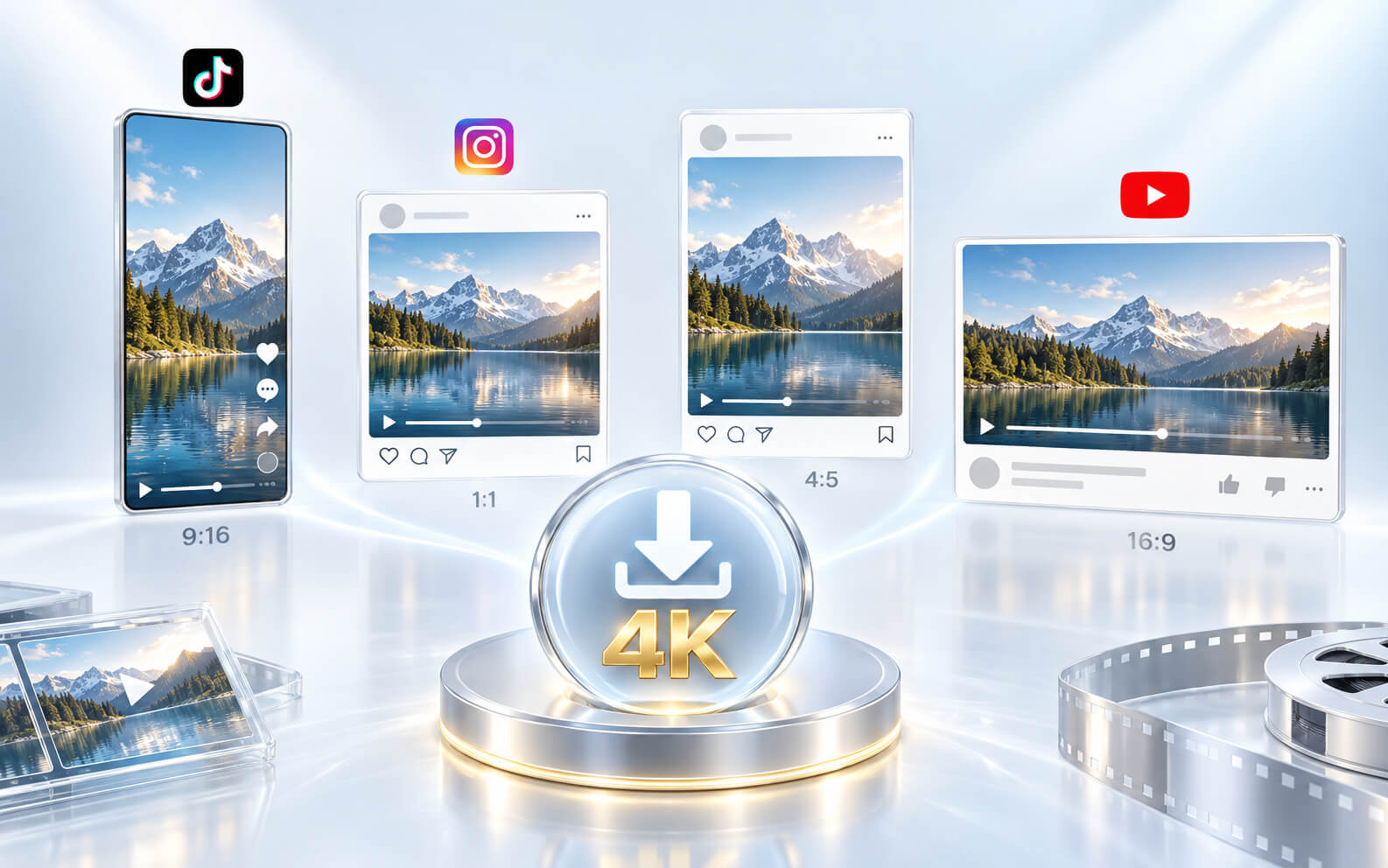 Video formats and upscaling workflow
