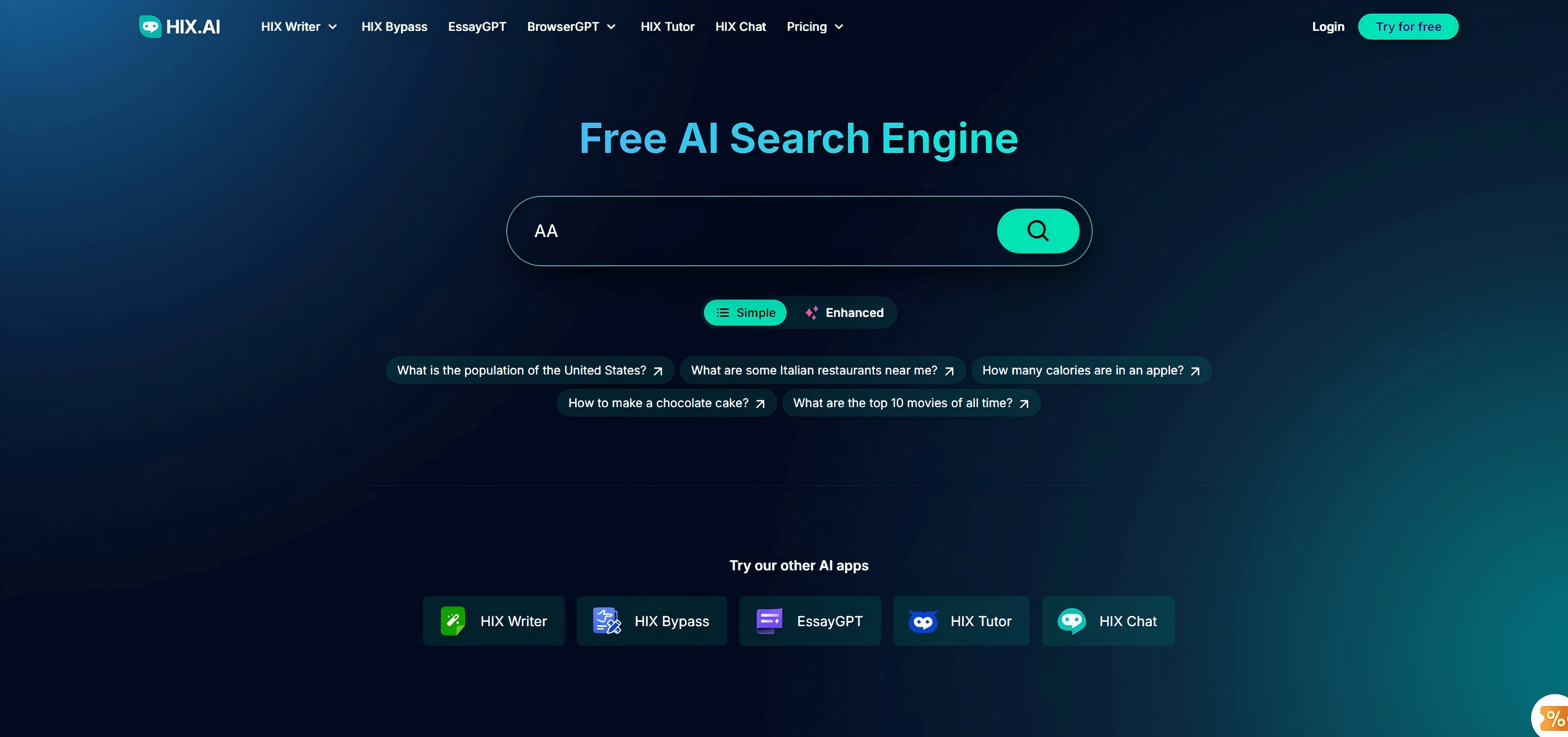HIX.AI Short Article Generator