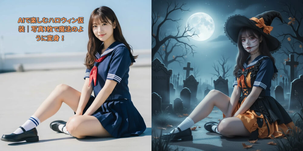 ai ハロウィン仮装