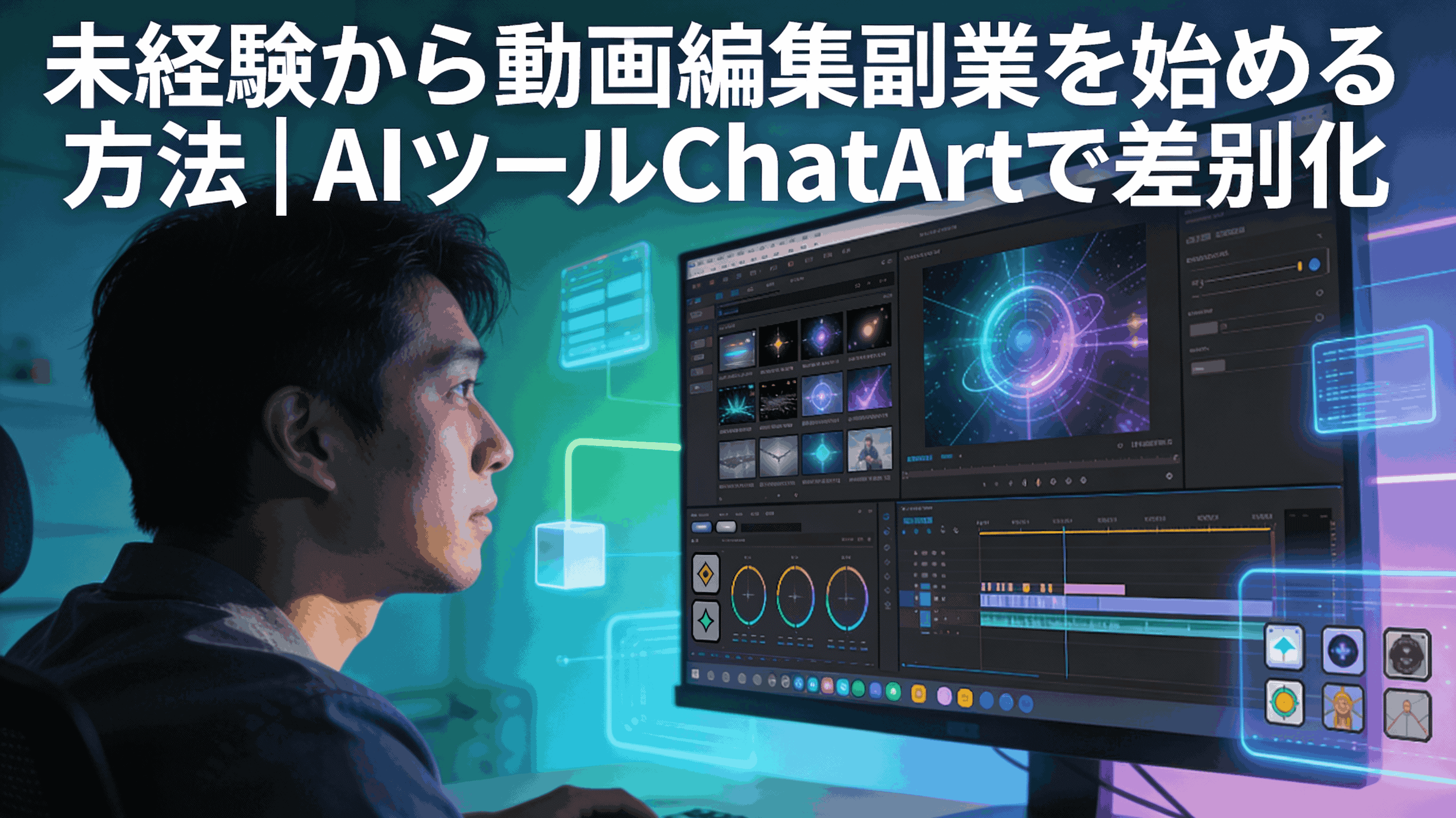 動画編集副業とAI活用術