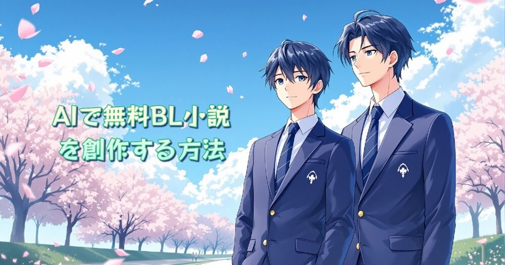 無料BL小説を創作