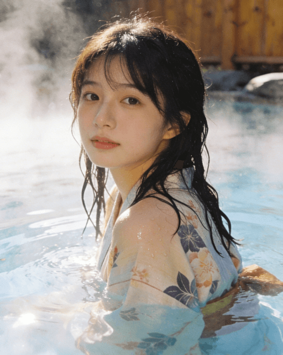 湯けむり美人