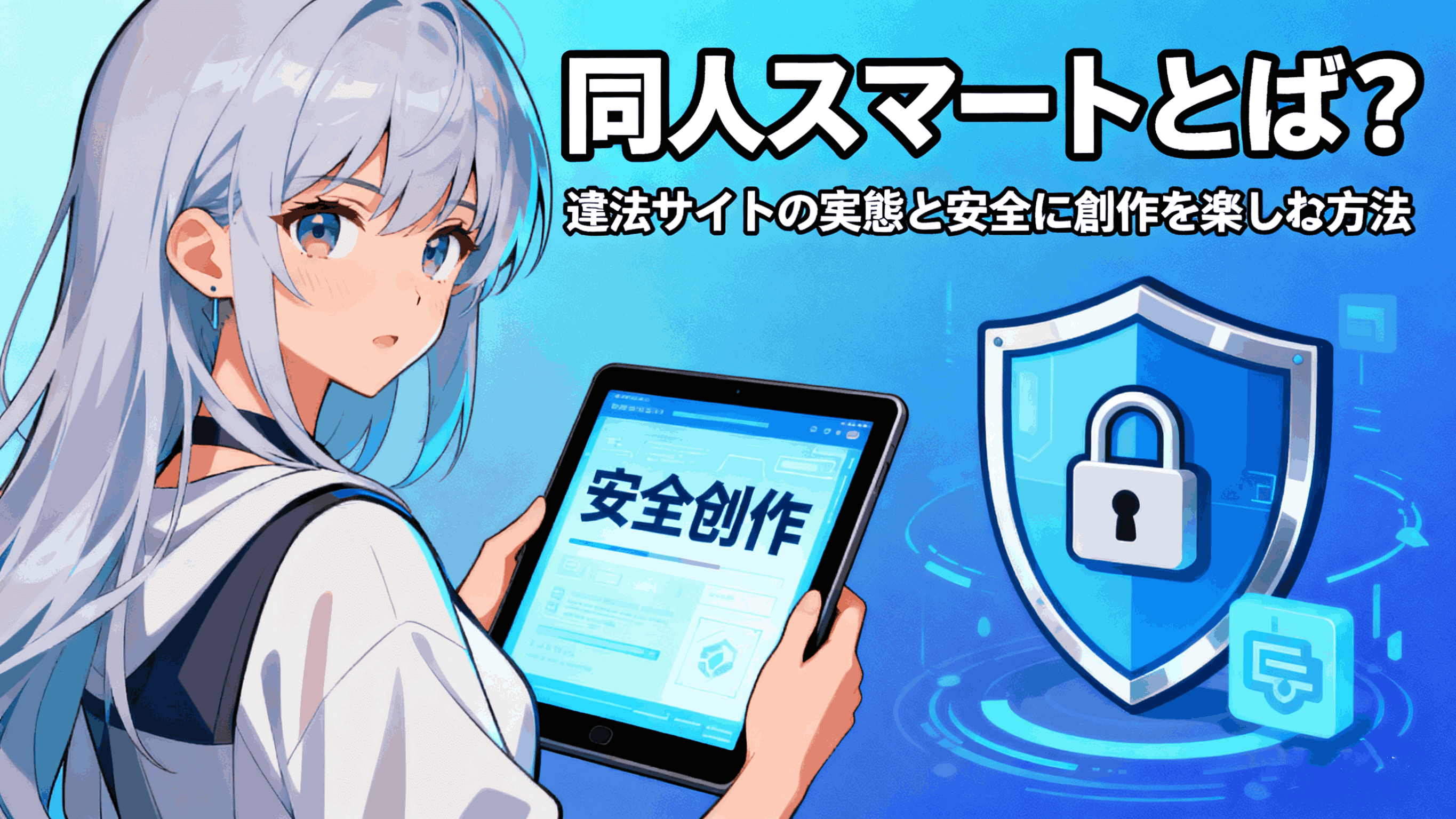 同人スマートは著作権を侵害する違法サイト