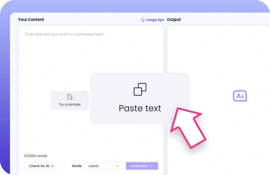 ChatArtにAI文章を貼り付ける