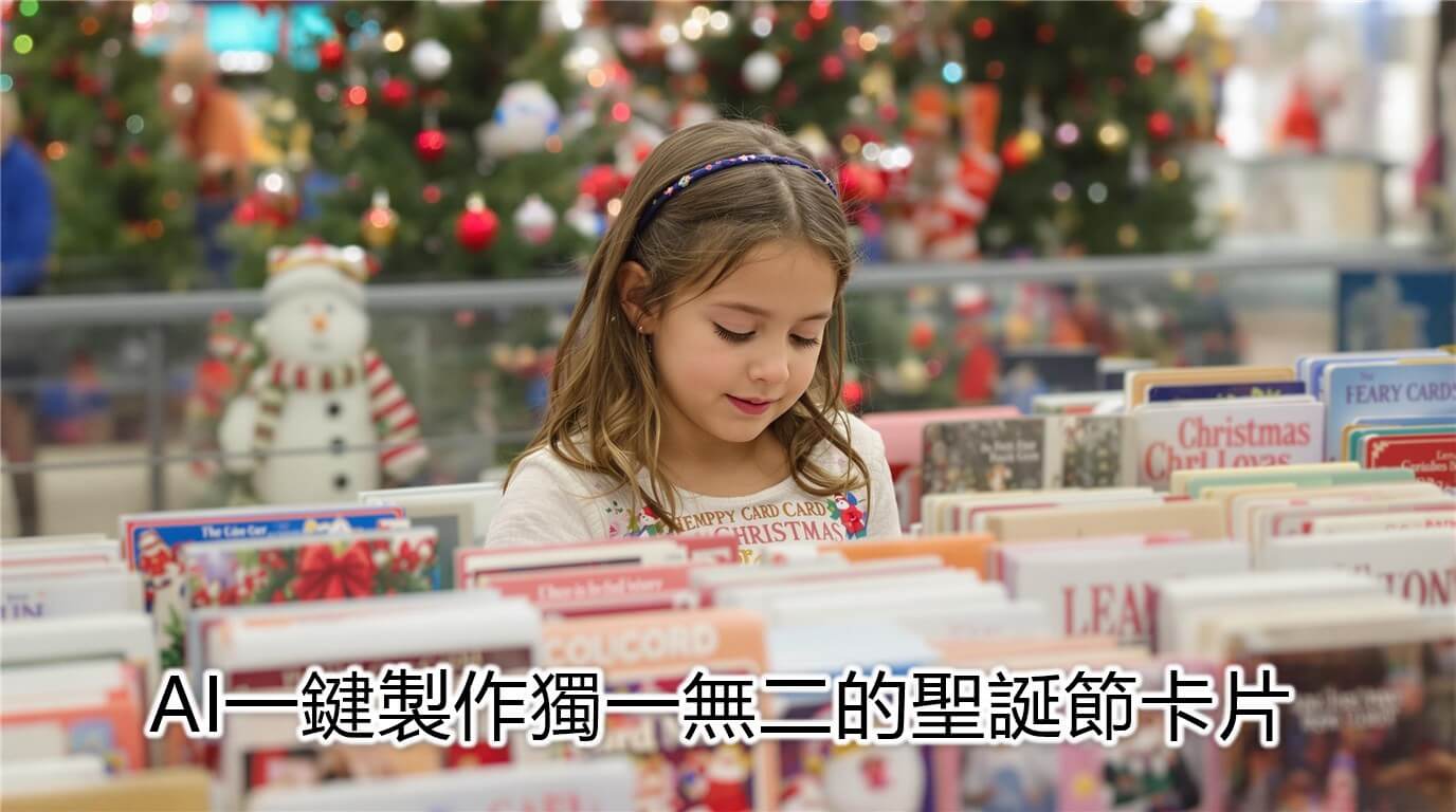 AI製作聖誕卡片