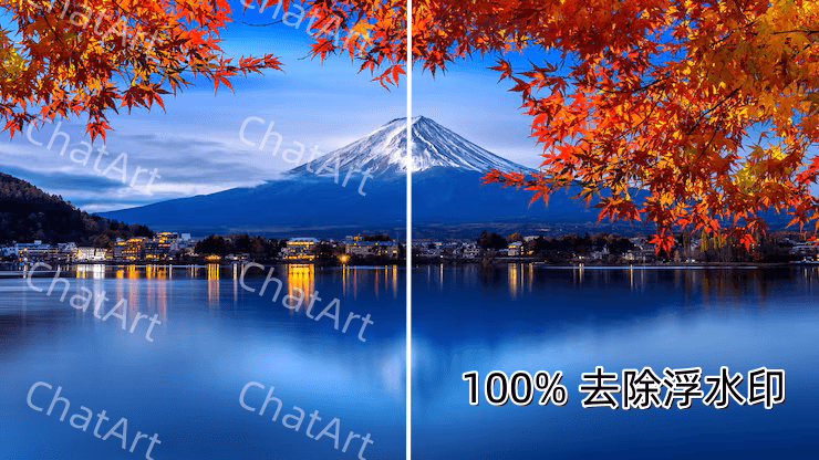 去浮水印