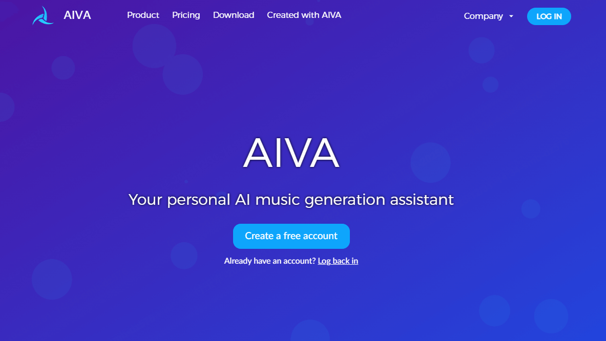 AIVA 專業作曲