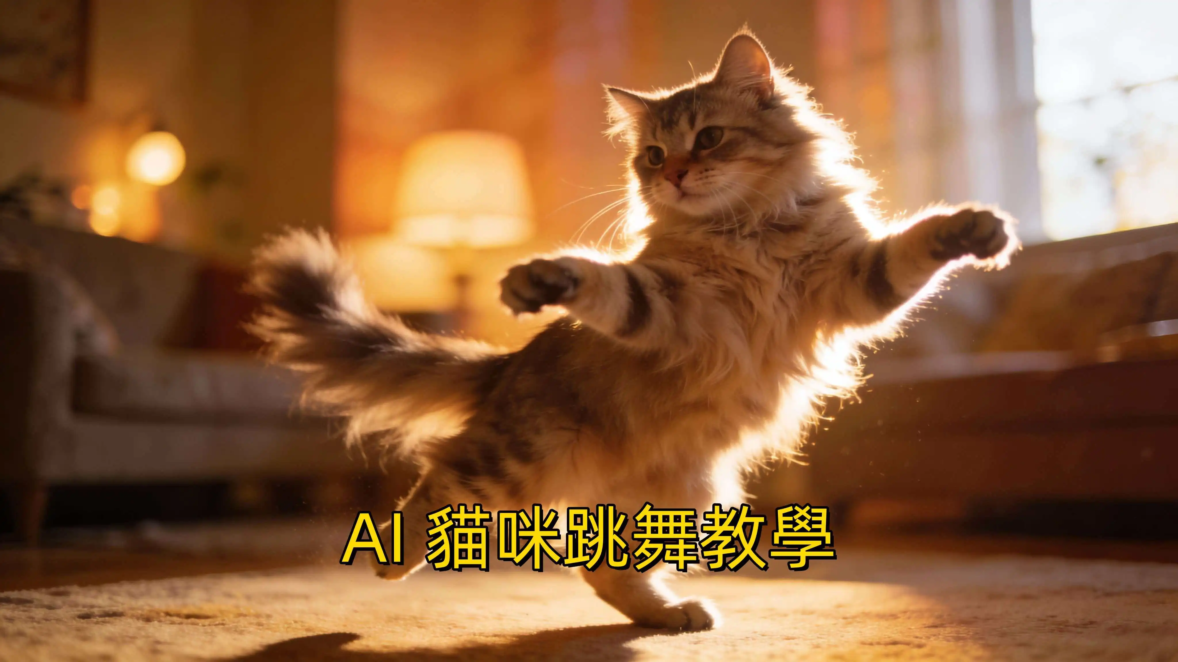 AI 貓咪跳舞影片製作教學