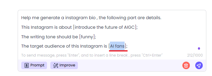 Instagram個人資訊產生器目標受眾
